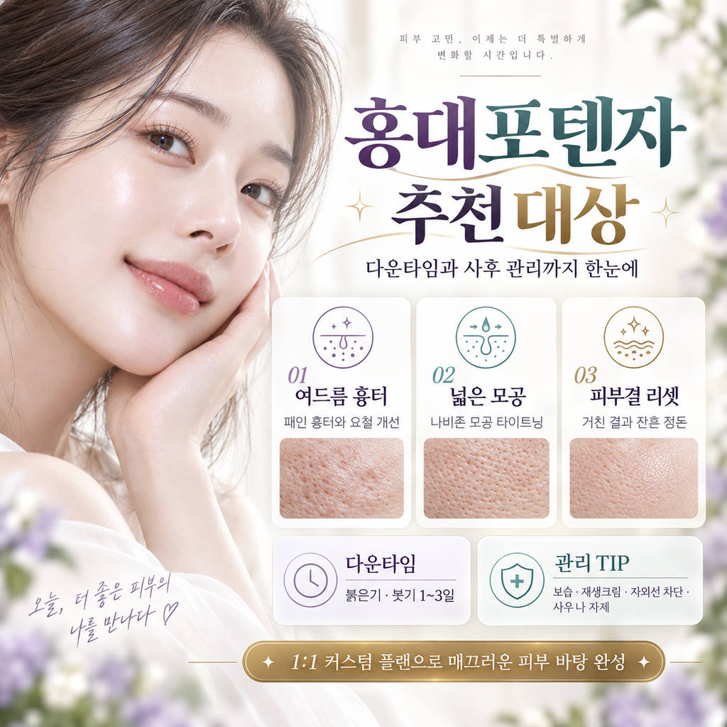 홍대포텐자 추천대상